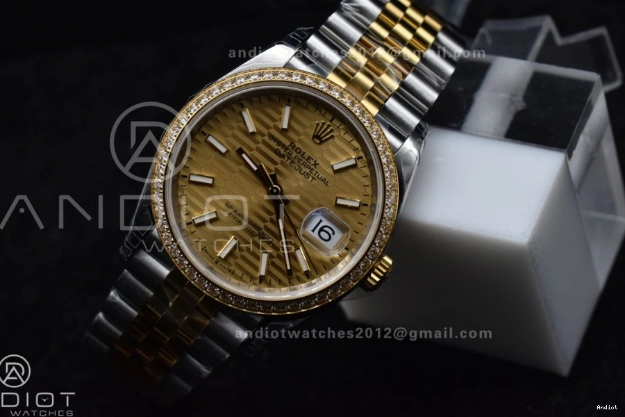 36 Textured 904L VSF on Edition 126283rbr Bracelet 1:1 Dial Jubilee Best SS YG VS3235 Steel DateJust 0216